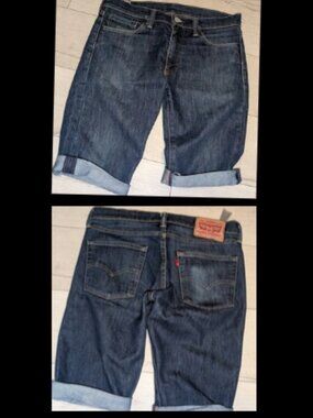 513 Levis' Levi Strauss Unisex Denim Shorts Size 31